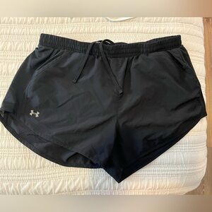 Womens Black Under Armour Shorts